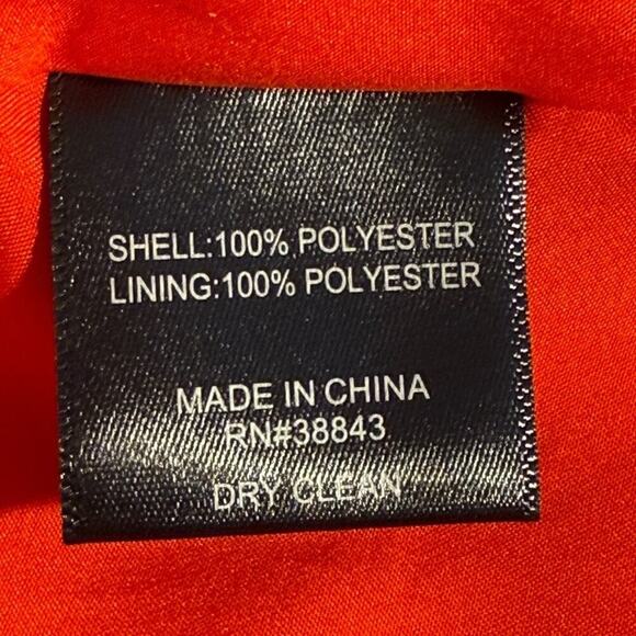 NEW Sam Edelman Women's Size 2 Red Smocked Plissé Midi Dress‎ NWOT - Picture 7 of 8